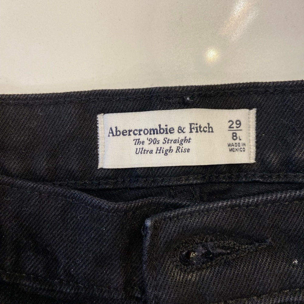 Abercrombie & Fitch Men's Black Jeans